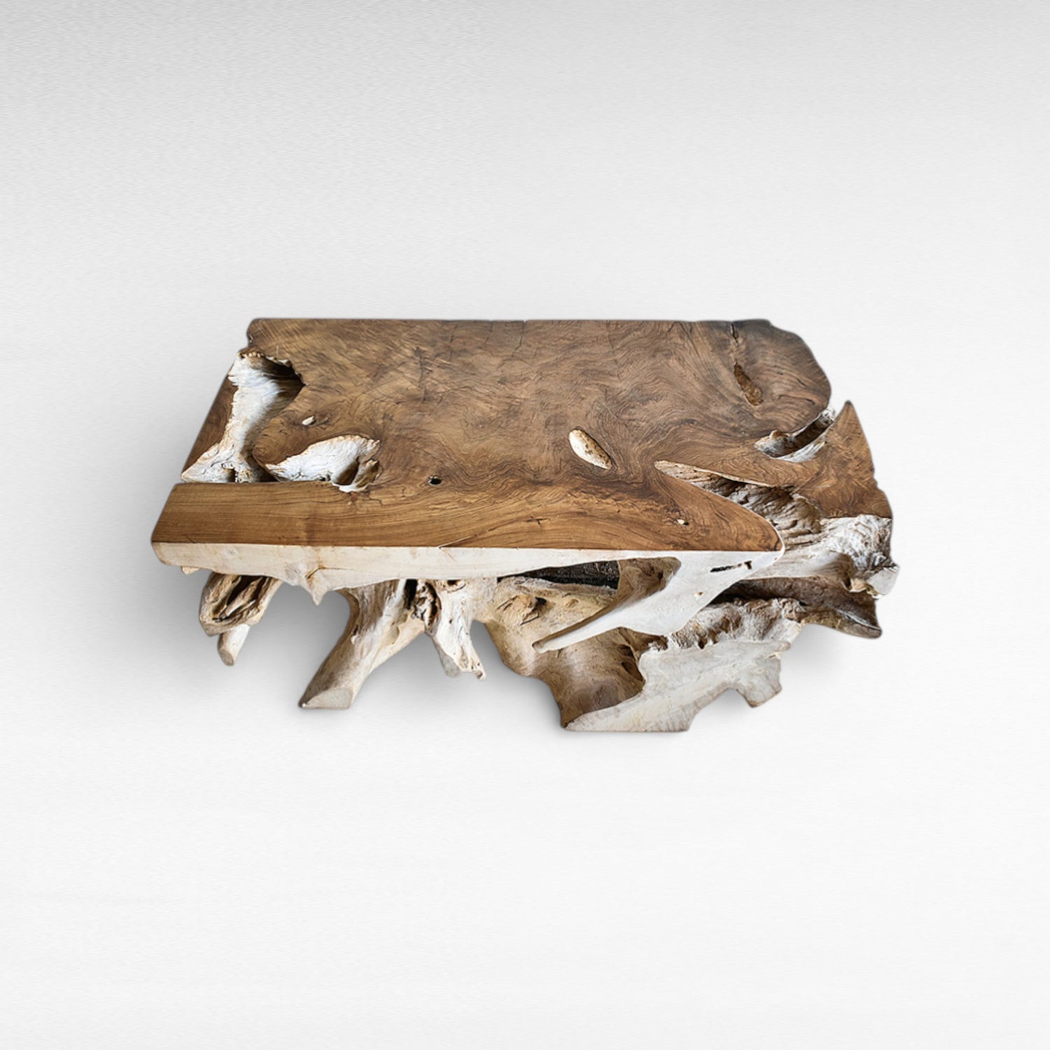 NATURAL COLOR SUAR WOOD COFFEE TABLE W100 |D70 |H45 CM