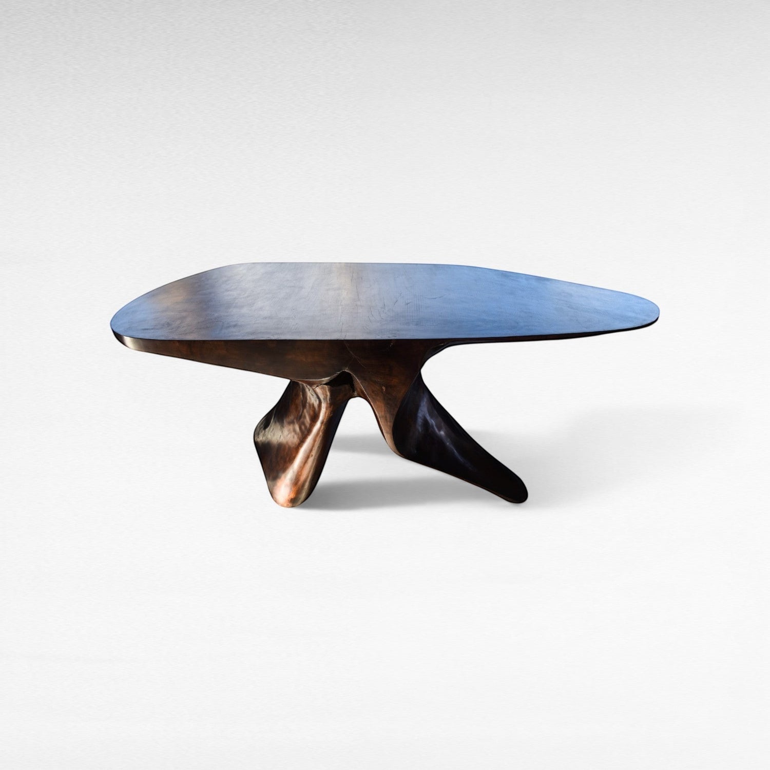 MAHOGANY WOOD DARK BROWN W195 |D75 |H80 CM