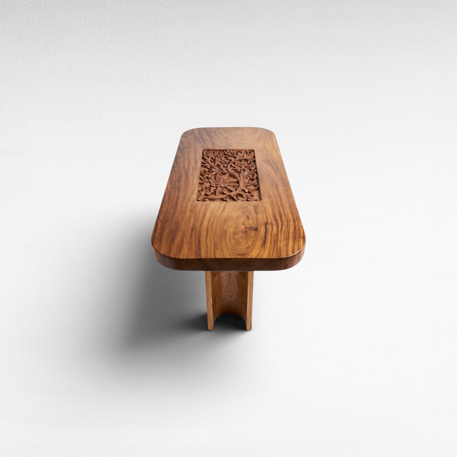 TEAK WOOD BAR WITH CARVING W170 |D70 |H90 CM