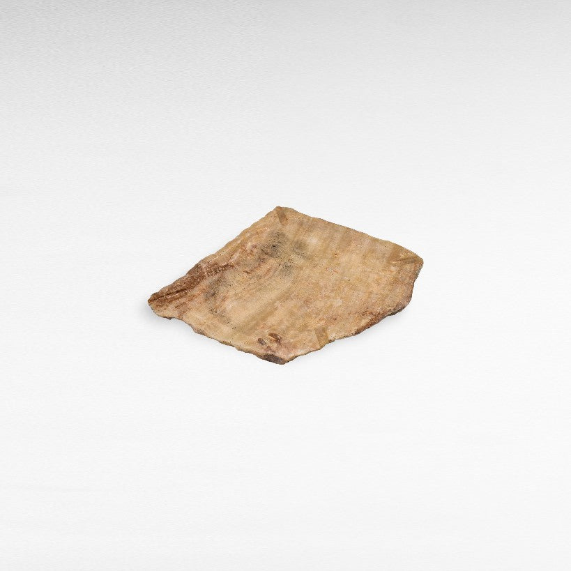 ASHTRAY ONYX BEIGE W29 |D30 |H3 CM