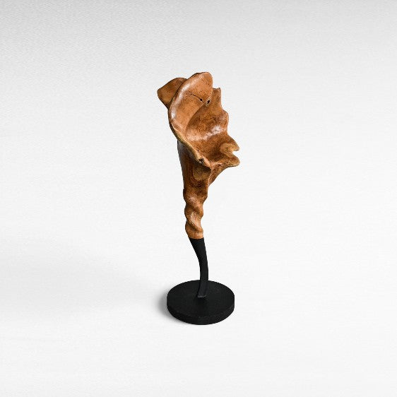 SCULPURED NATURAL WOOD DECO - Chora Mykonos