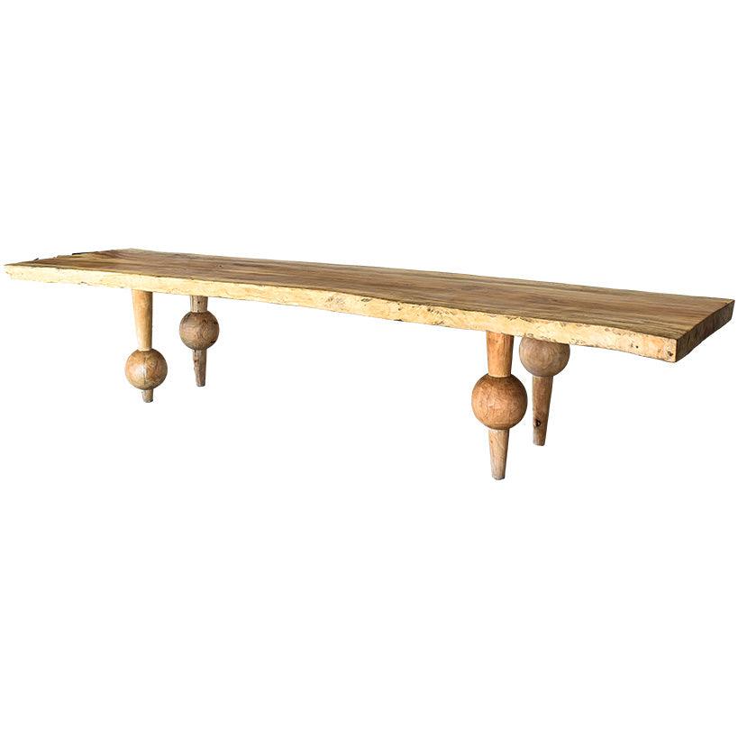 MANGO WOOD DINING TABLE - Chora Mykonos