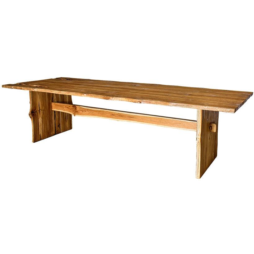 TEAK WOOD DINING TABLE 290x110x80cm - Chora Mykonos