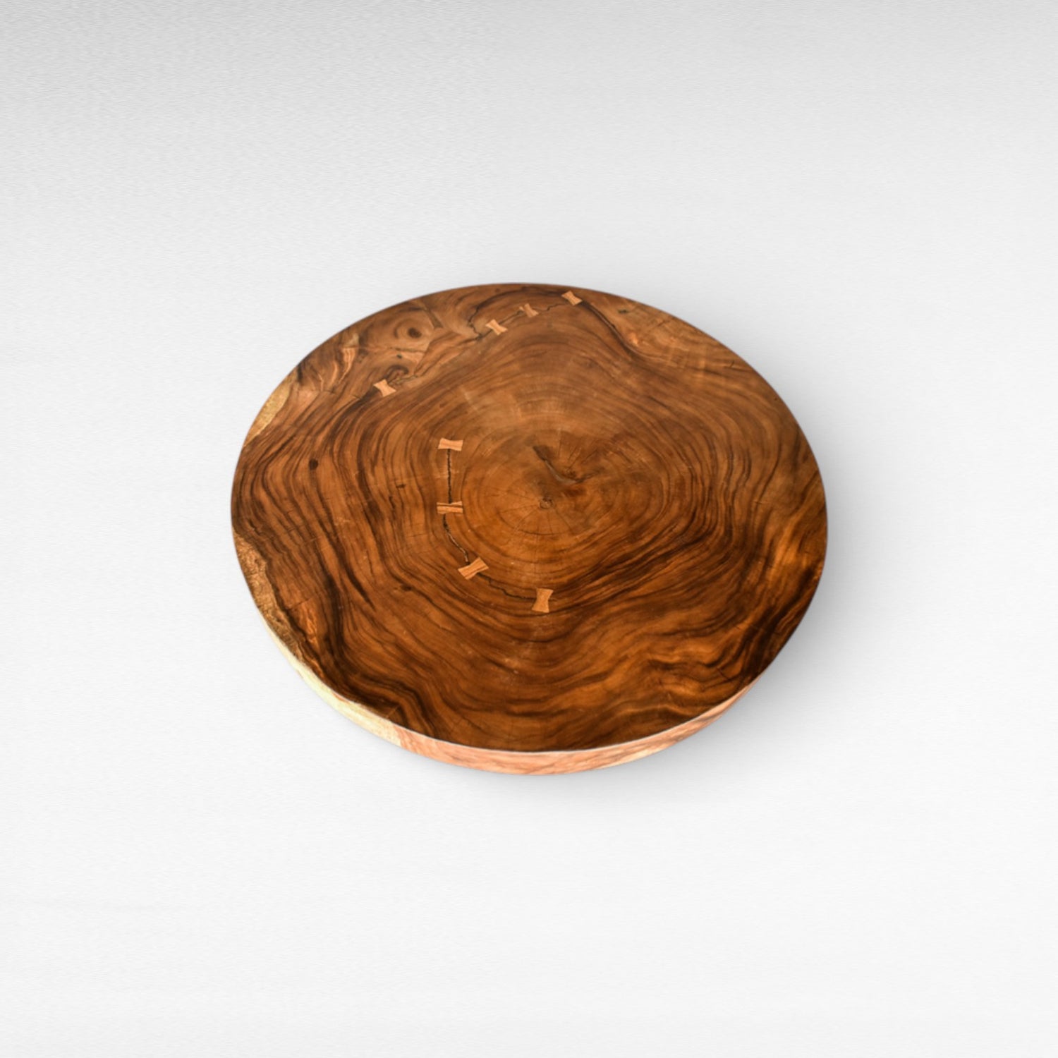 DINING TABLE WITH CARVING Φ150 |H80 cm