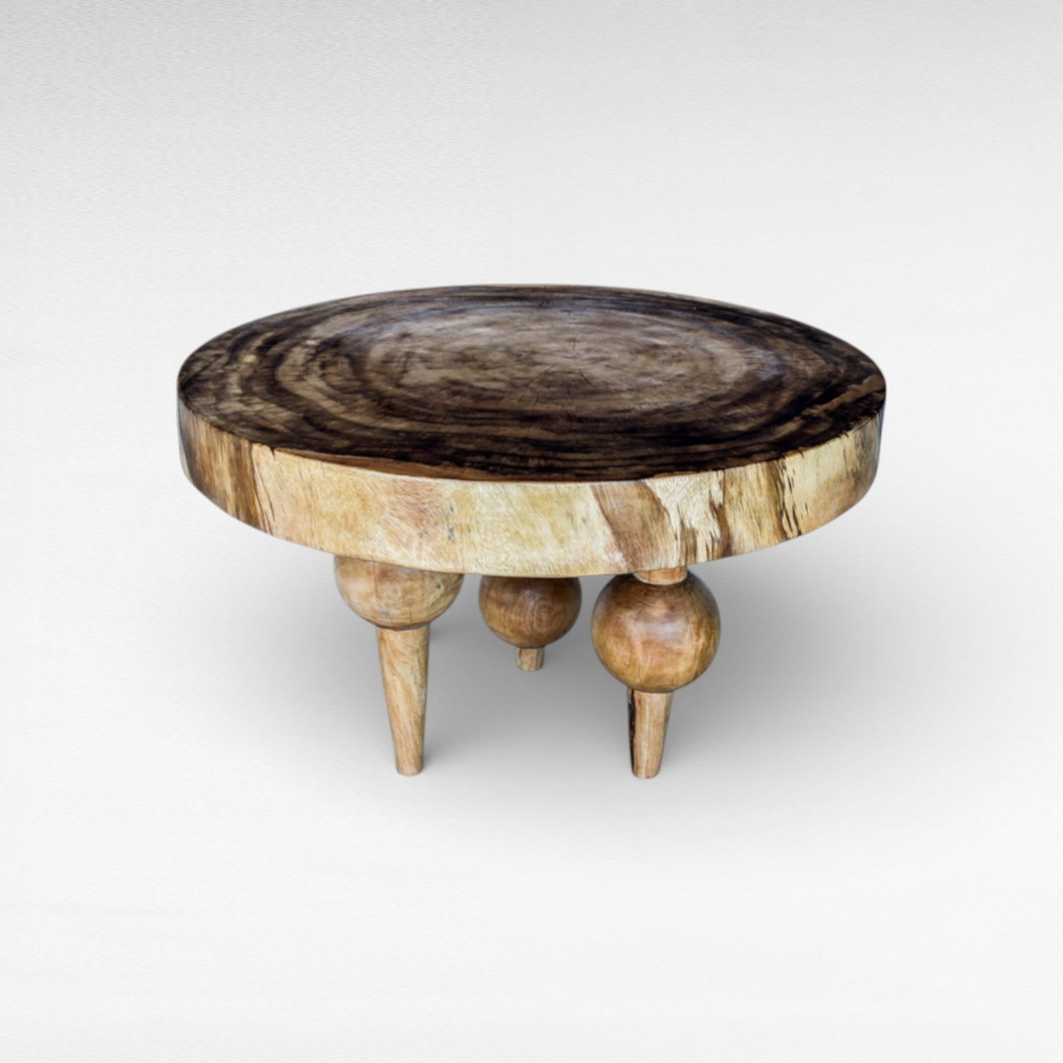 MANGO WOOD DINING TABLE Φ130 |H80 cm
