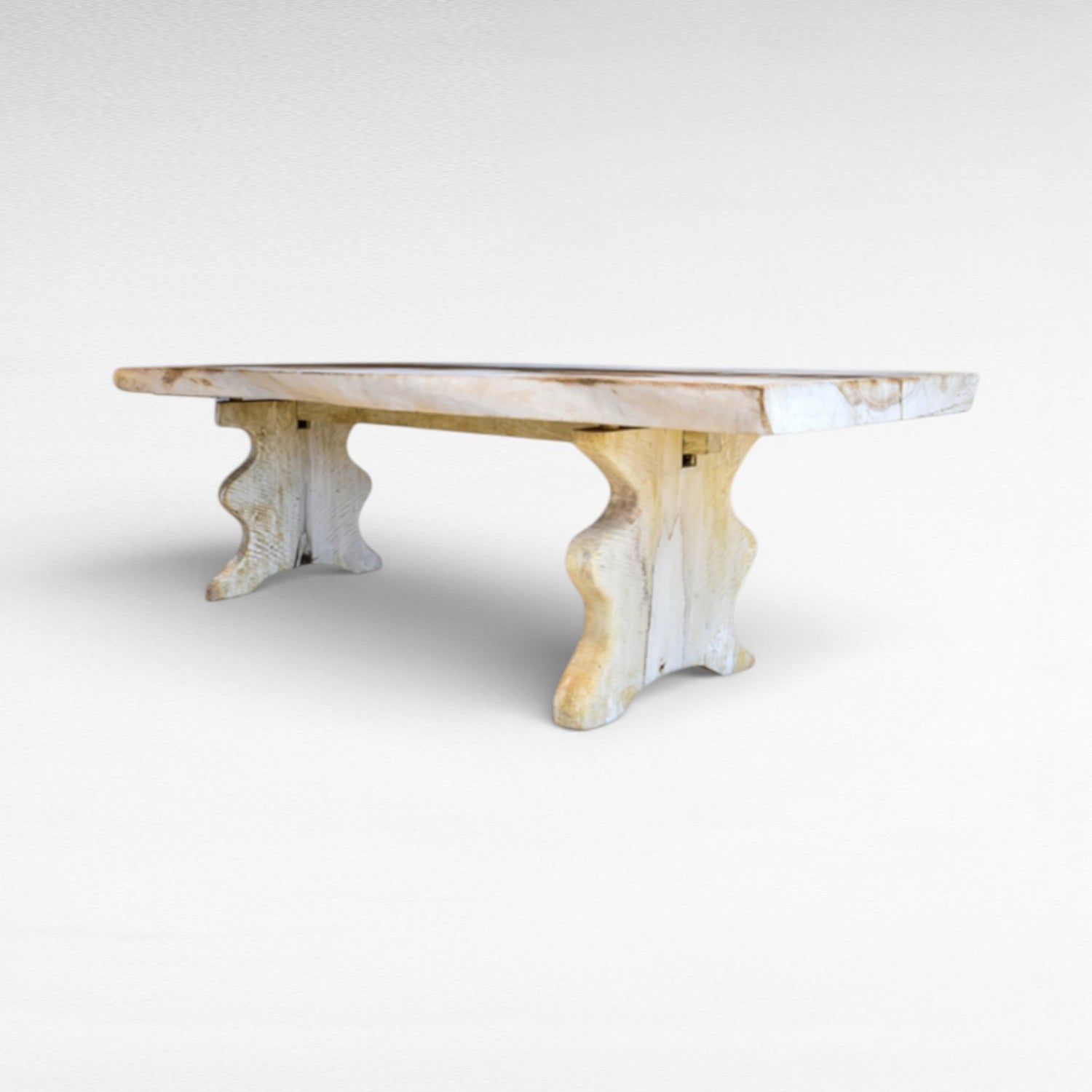 DINING TABLE BLEACHED L300 | W150 | H80 cm