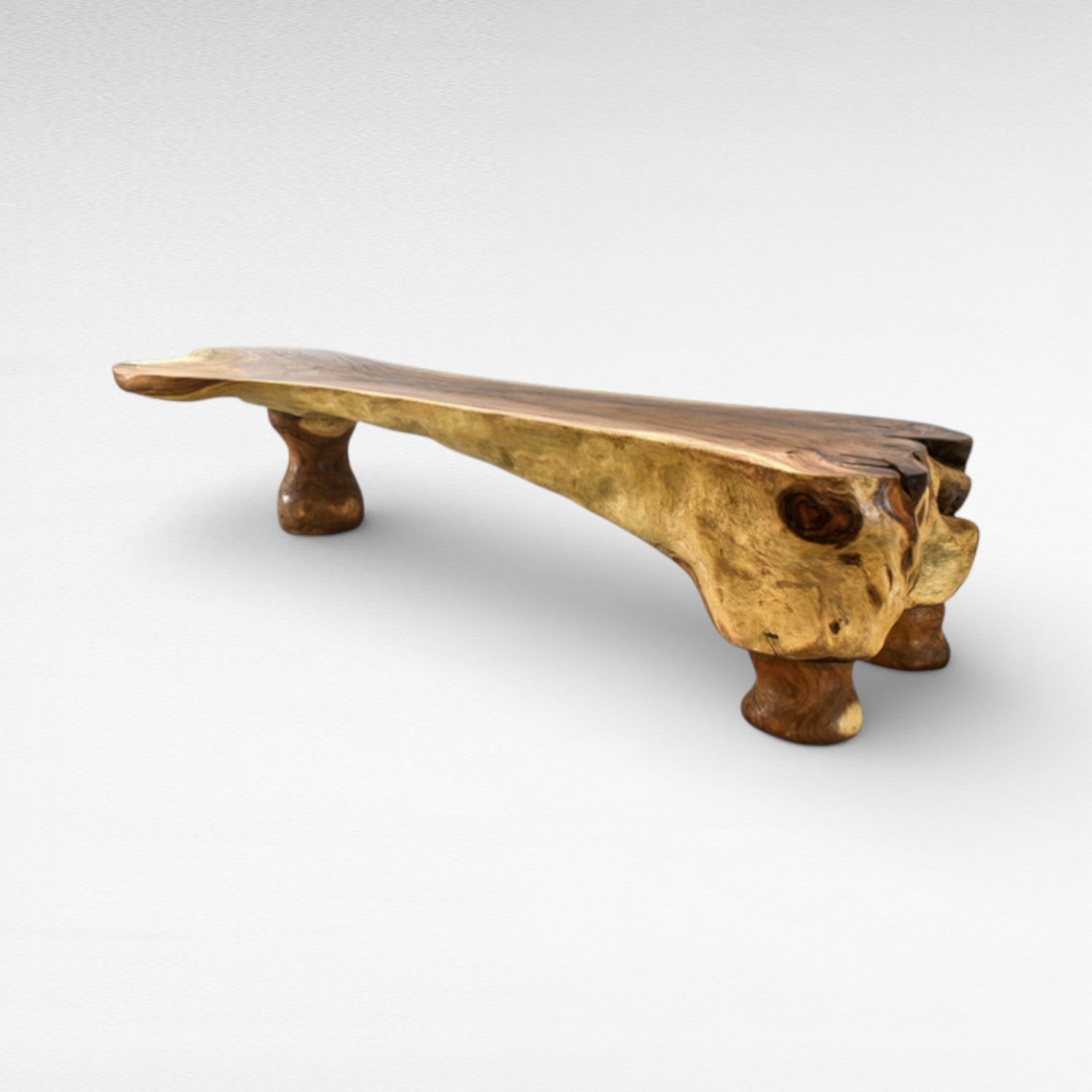 DINNING TABLE WITH ELEPHANT LEGS L400 |W150 |H80 cm