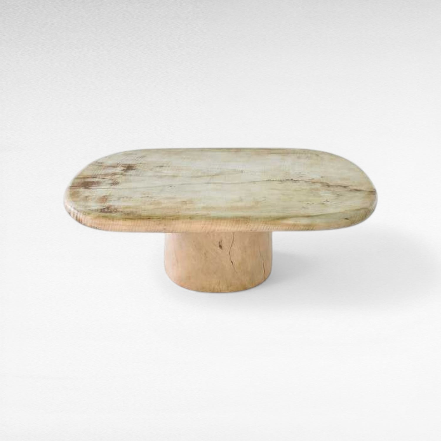 SUAR WOOD BLEACHED SIDE TABLE W110 |D60 |H40 CM
