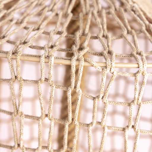 ROPE HANDWOVEN CAGE SHAPE Φ30 |H48 cm