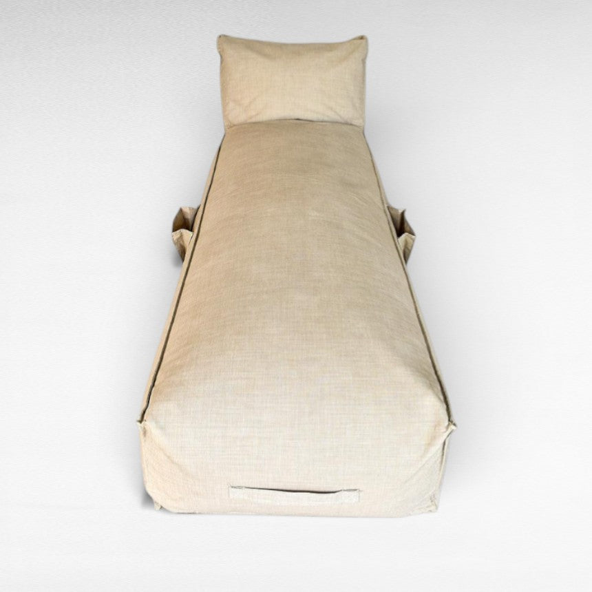 PREMIUM PVC LONG SIZE BEIGE W185 |D70 |H70 CM