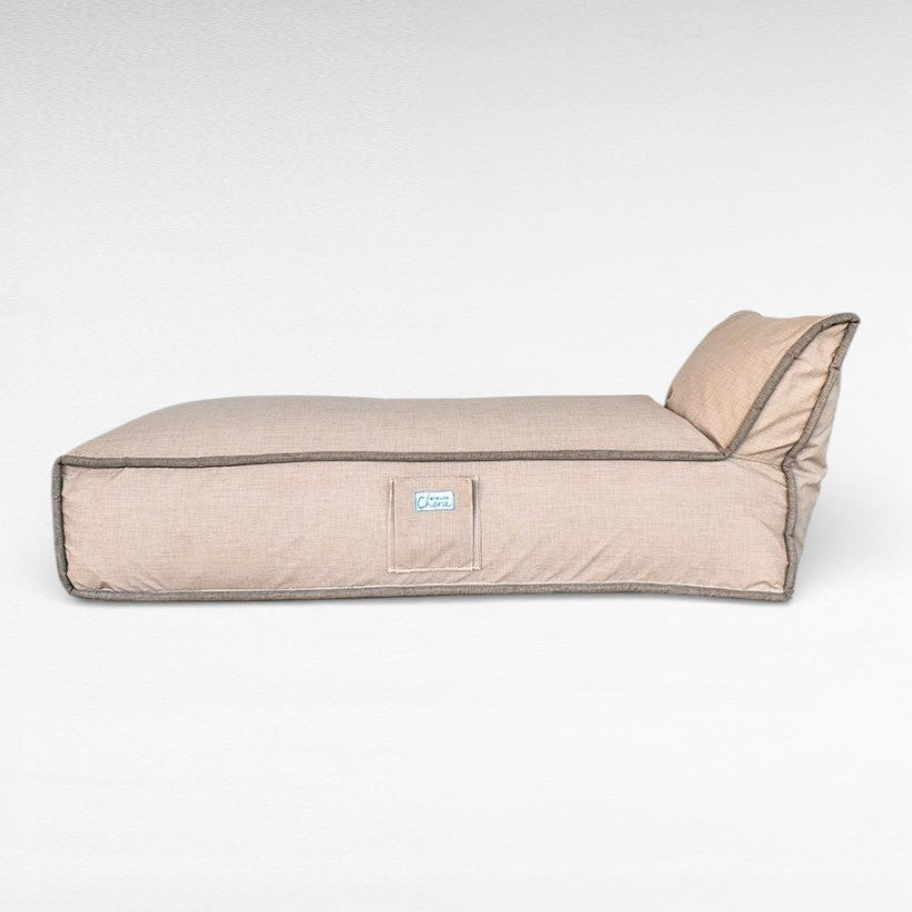 PREMIUM PVC LONG SIZE BEIGE & BROWN W185 |D70 |H70 CM
