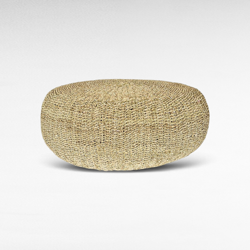 POUF NATURAL 100cm - Chora Mykonos