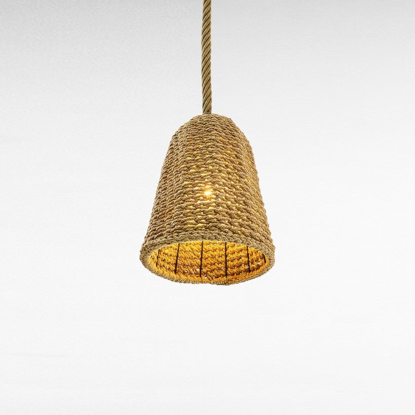 ROPE HANDWOVEN DOME SHAPE Φ32 |H53 cm