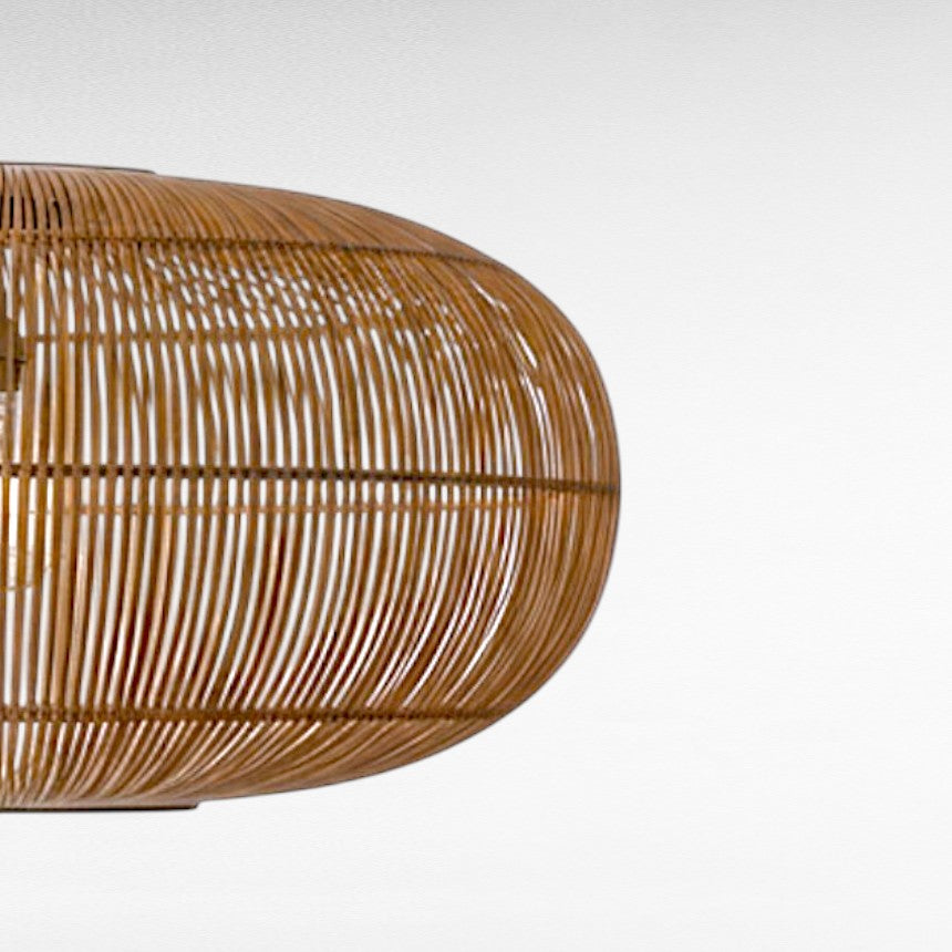 NATURAL RATTAN ROUND SHAPE Φ70 |H37cm