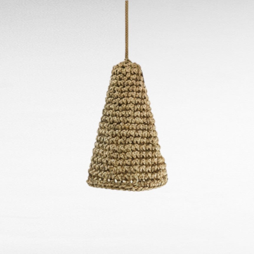 ROPE HANDWOVEN DOME SHAPE Φ25 |H40 cm