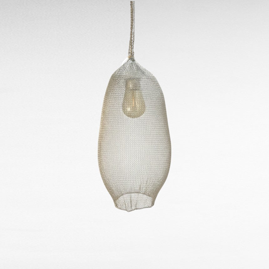 METAL WIRE HANDWOVEN LONG SHAPE Φ20 |H47 cm