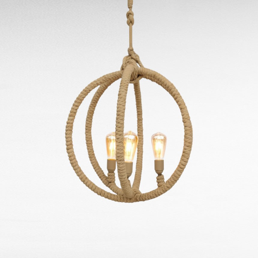 ROPE HANDMADE ORBITAL SHAPE Φ43 |H43 cm