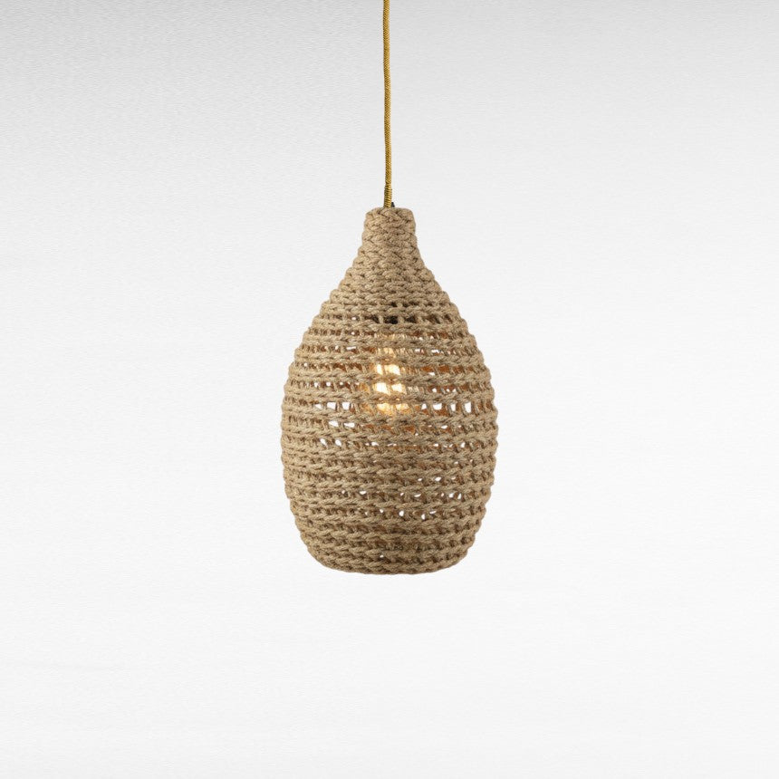 ROPE HANDWOVED DROP SHAPE Φ20 |H50 cm