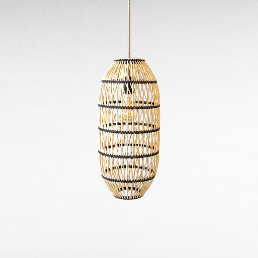 NATURAL RATTAN CYLINDER SHAPE Φ25 |H50 CM