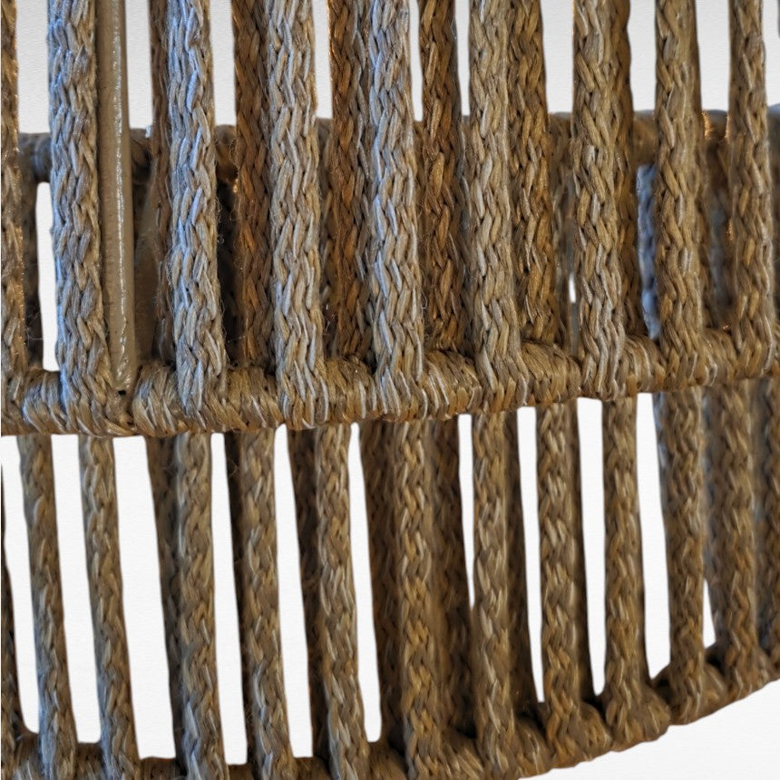 ROPE HANDWOVEN DOUBLE LAYER CYLINDER Φ55 |H55 cm