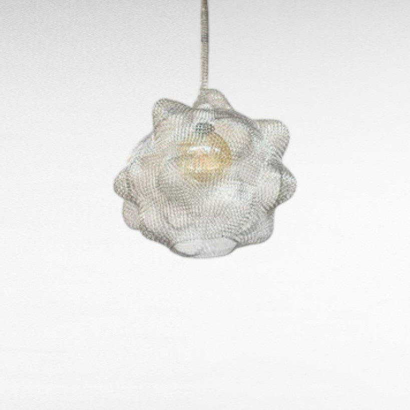 METAL WIRE HANDWOVEN NEBULA SHAPE Φ30 |H30 cm