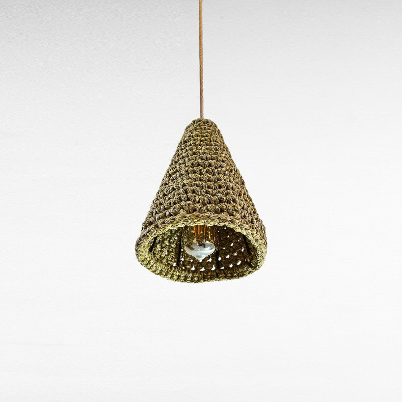 ROPE HANDWOVEN DOME SHAPE Φ20 |H32 cm