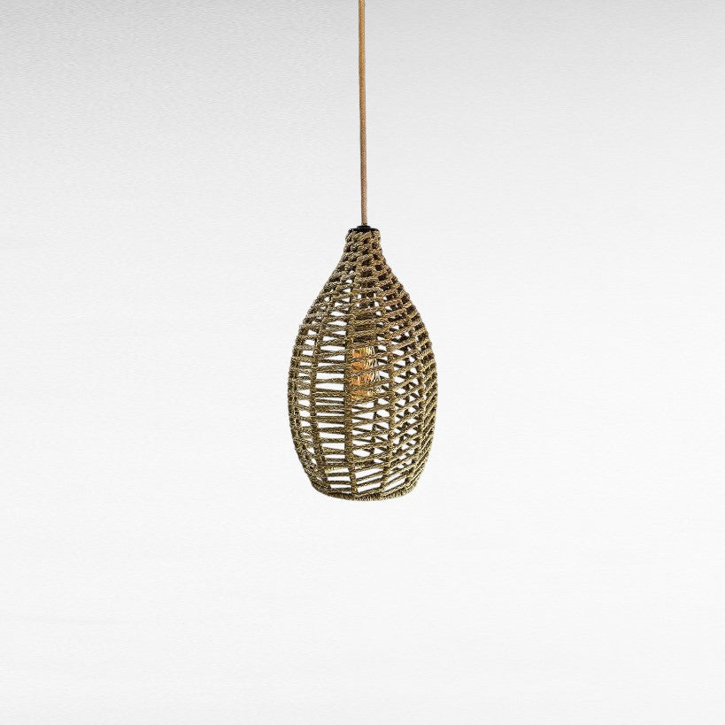 ROPE HANDWOVED DROP SHAPE Φ22 |H45 cm