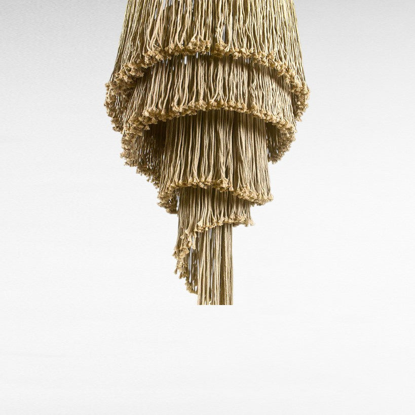 COTTON TASSELS SPIRAL SHAPE Φ60 |H100 cm
