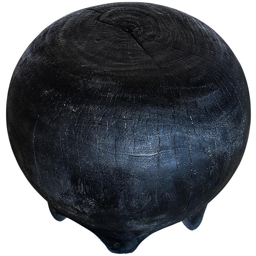 BLACK MANGO SIDE TABLE 55x55x60cm - Chora Mykonos