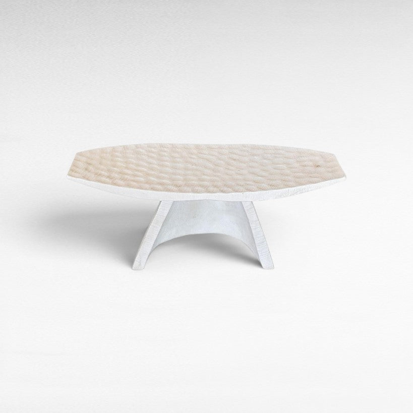 MANGO WOOD BLEACHED STOOL 94x30x42 - Chora Mykonos