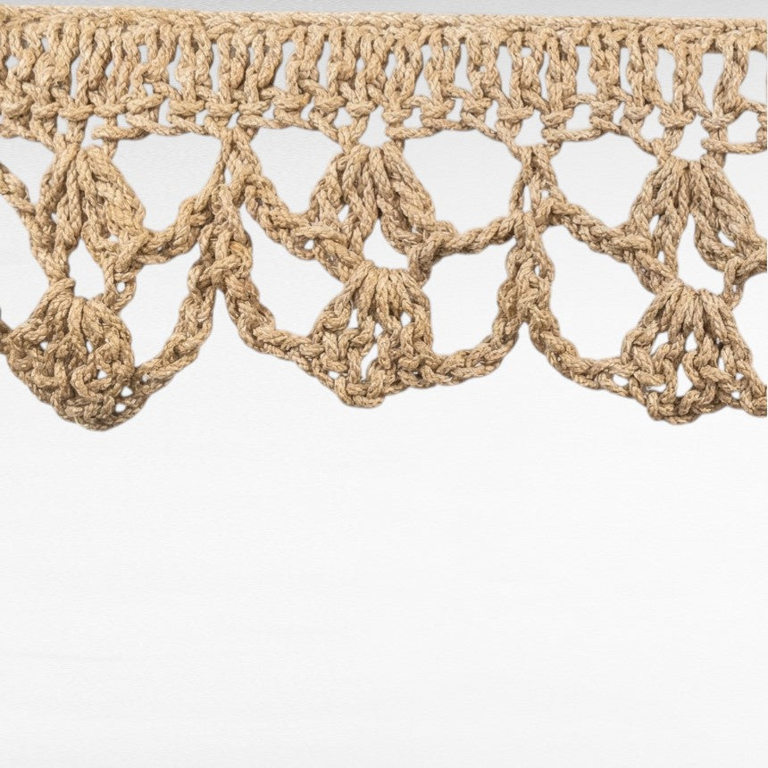 DECORATIVE TRIM SUNSHADE NATURAL 100CM