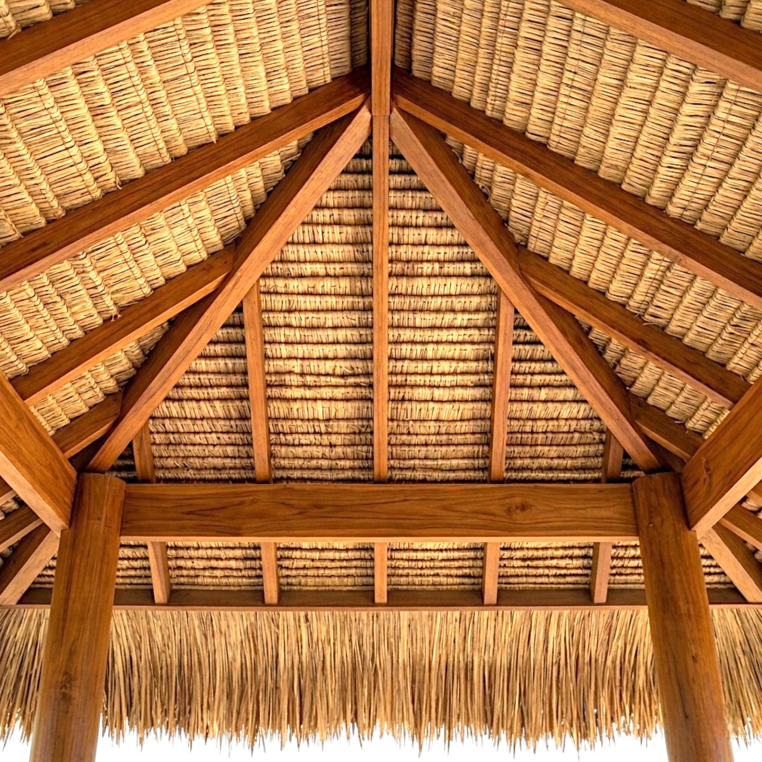 ALANG ALANG SUNSHADE GRASS ON BAMBOO FRAME 100x100cm