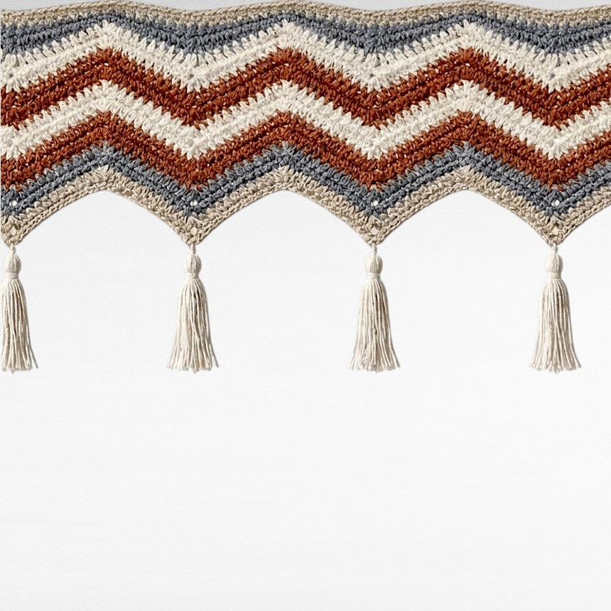 DECORATIVE TRIM SUNSHADE MULTICOLOR 100 CM