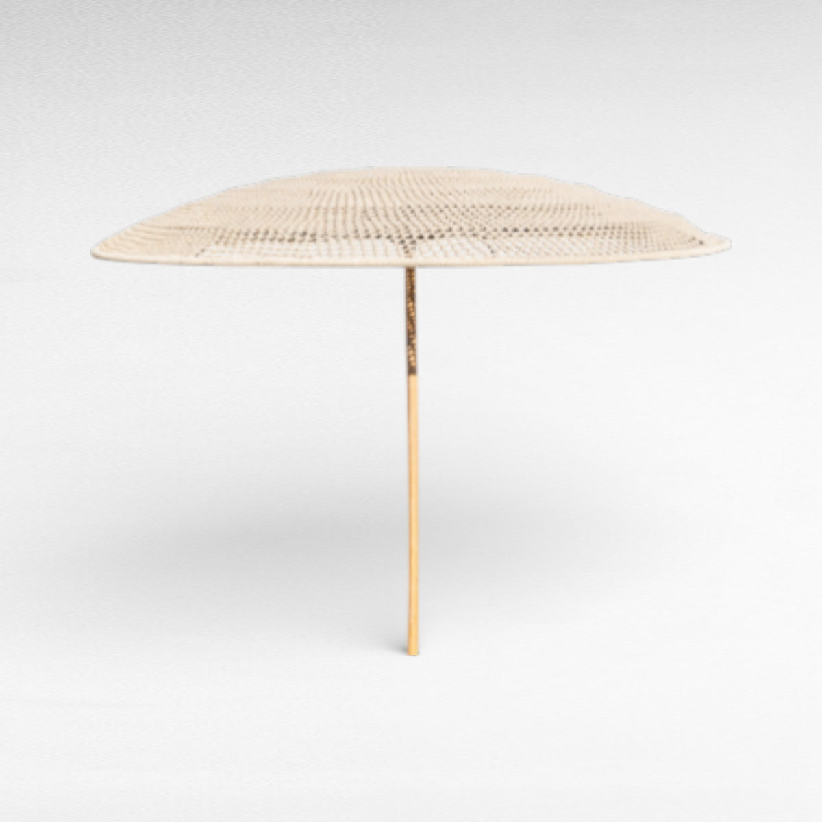 POSITANO UMBRELLA ROPE Crochet & WOOD NATURAL D260 |H300 cm