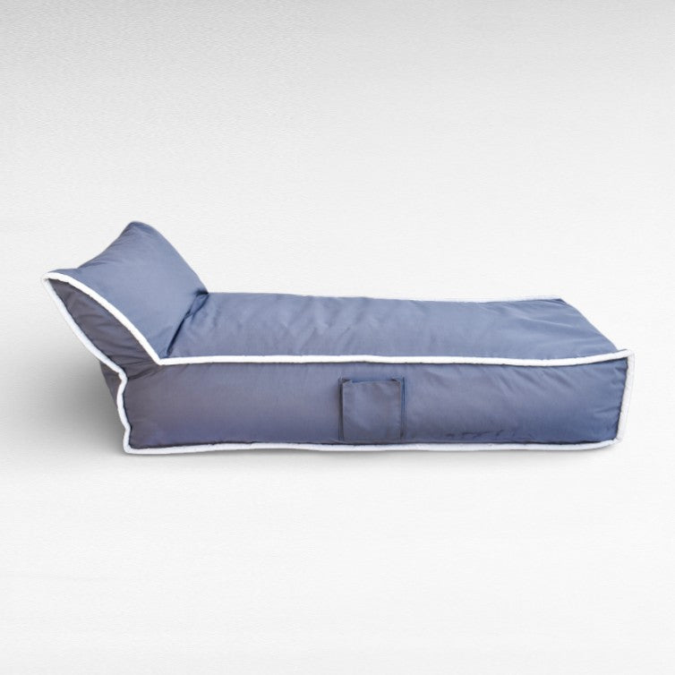 PREMIUM PVC LONG SIZE GREY & BEIGE W185 |D70 |H70 CM