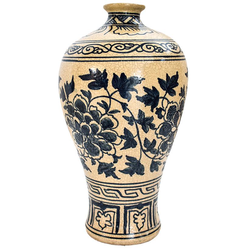 HANDPAINTED VASE - Chora Mykonos