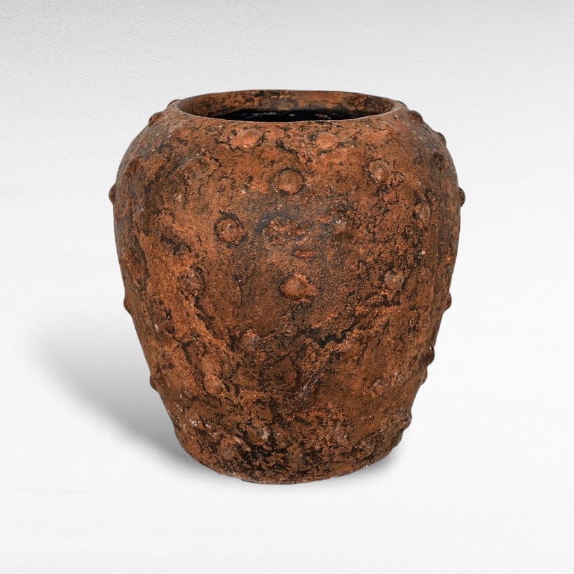 TERACOTTA POT 30CM 24x24x26cm - Chora Mykonos