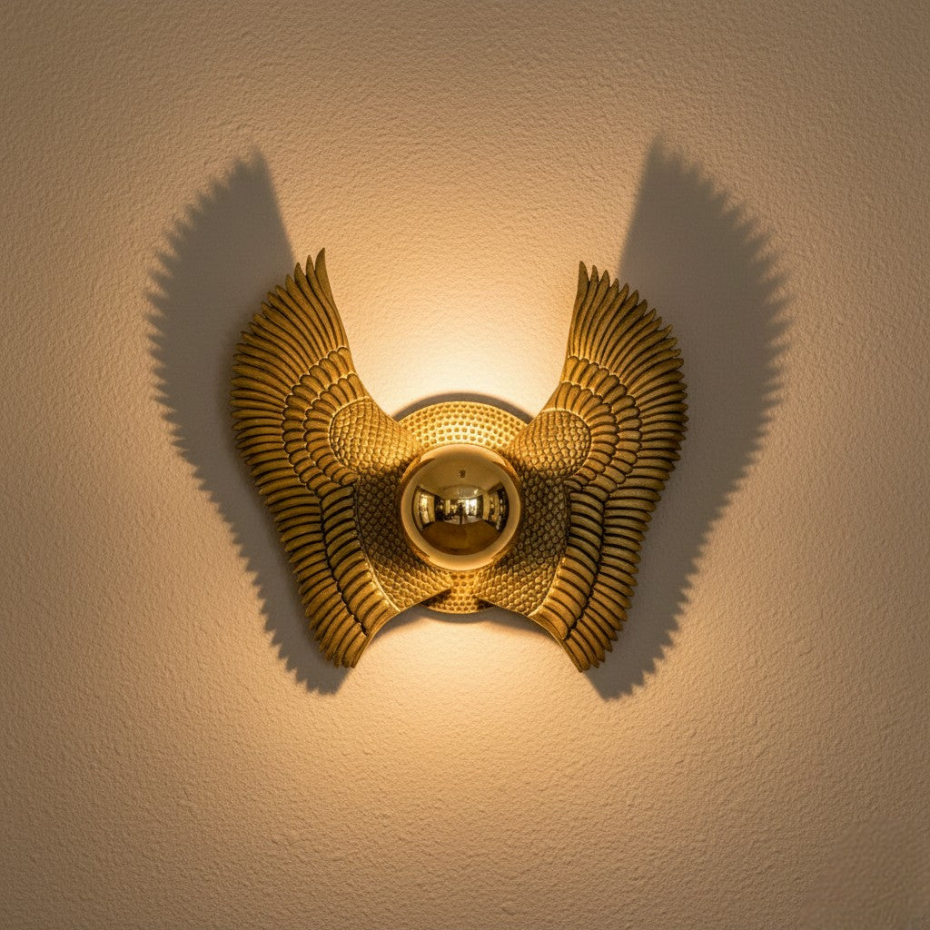 Wall Lamp Bird Wing