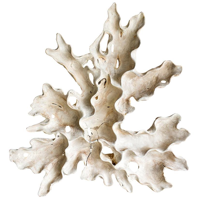 BLEACHED TEAK WALL DECO 115x20x165cm - Chora Mykonos