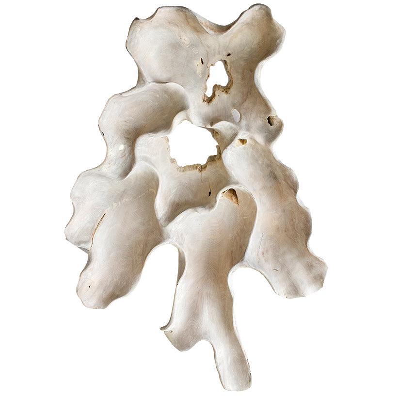 Bleached Teak Wall Decor - Chora Barefoot Luxury Living