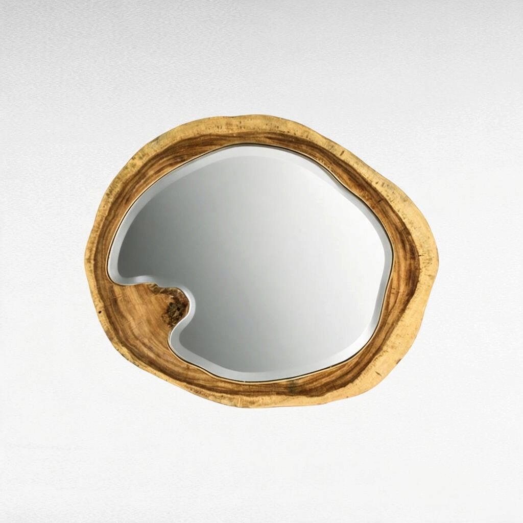 MIRROR SUAR BLEACHED WOOD FRAME