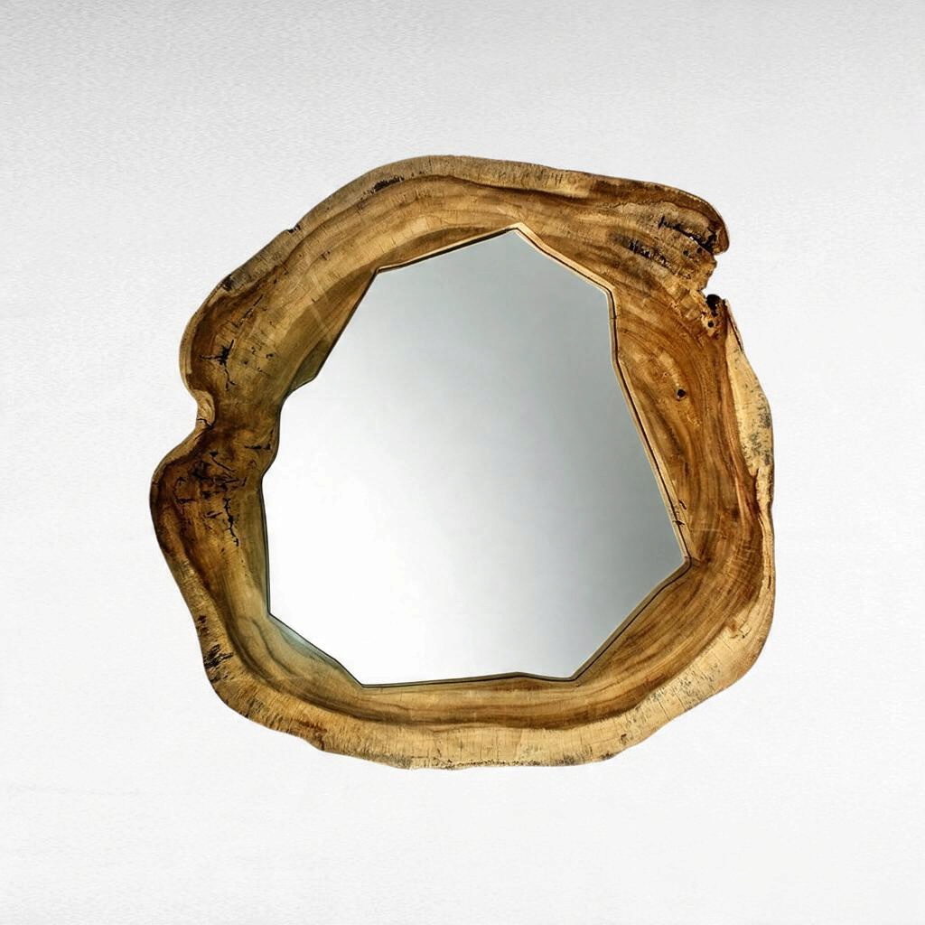 MIRROR BY SUAR BLEACHED WOOD