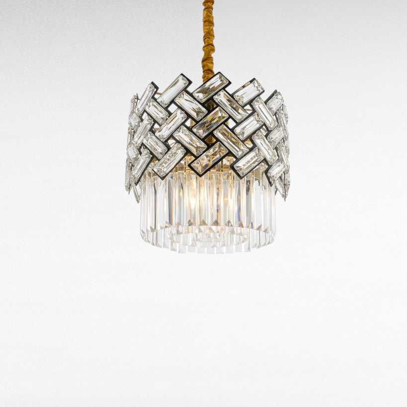 Crystal Cross Pendant Chandelier