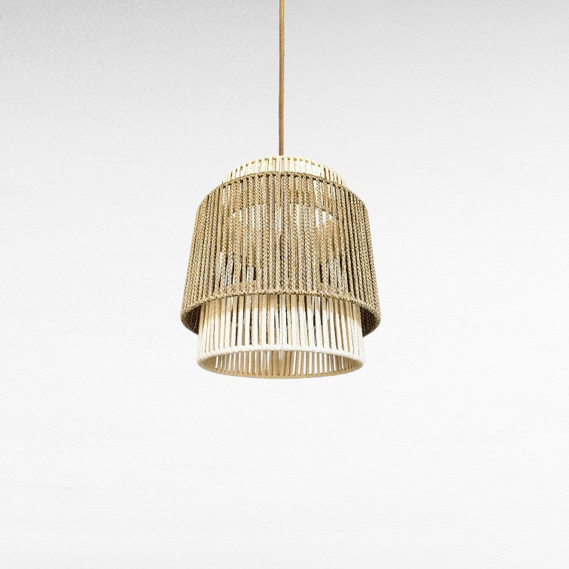 ROPE HANDWOVEN DOUBLE LAYER CYLINDER Φ55 |H55 cm
