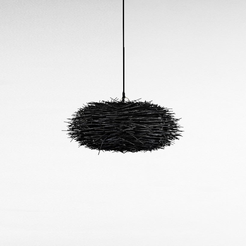 BAMBOO SPLINTS HANDMADE SEA URCHIN SHAPE Φ100 |H40 cm