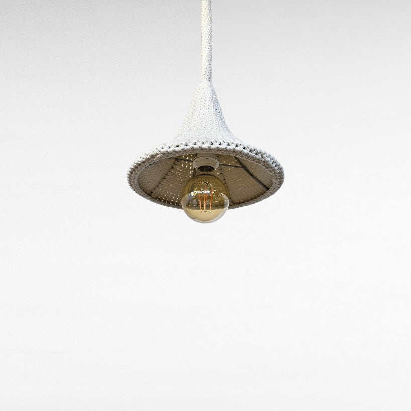 WOVEN ROPE TRUMPET SHAPE Φ30 |H110 cm