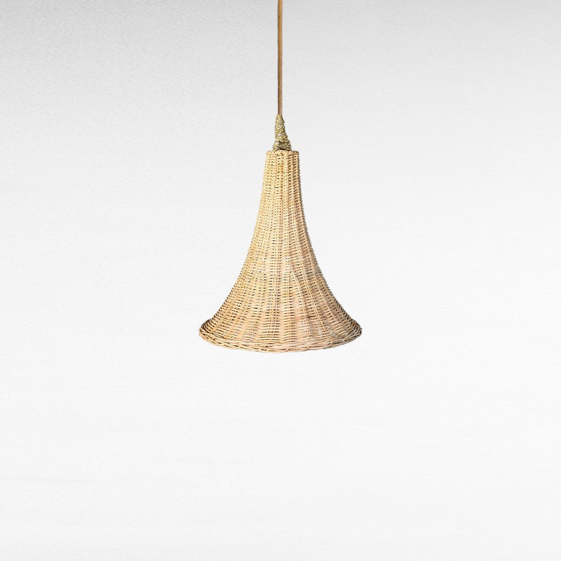 NATURAL RATTAN CONE SHAPE Φ32 |H25 cm