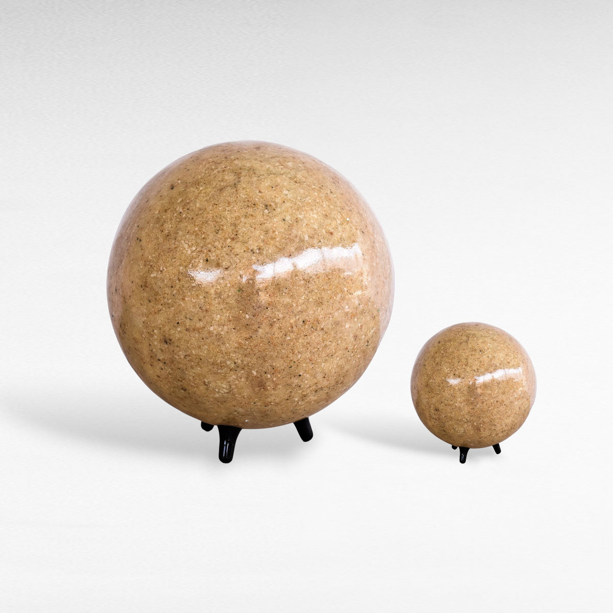 Resin Ball Floor Lamp: Modern Lighting Design W60 |D60 |H65 CM