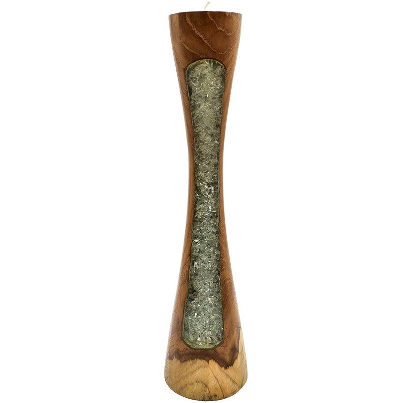 CANDLE TEAK WOOD - Chora Mykonos