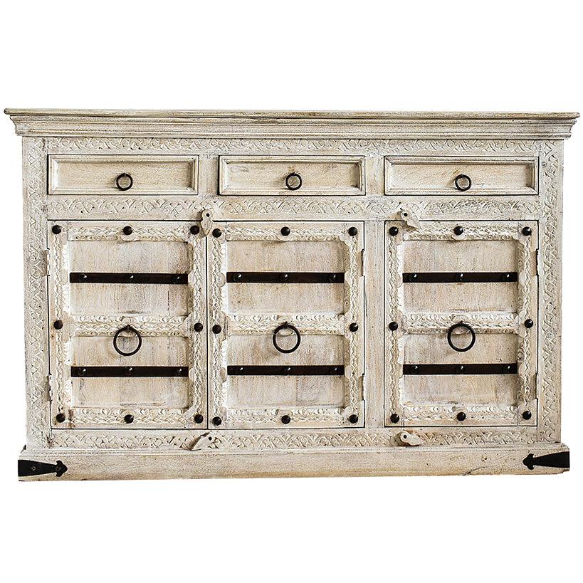 WOODEN BUFFET 151x44x98cm - Chora Mykonos